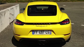 Essai Porsche 718 Cayman 2.0i T 300ch