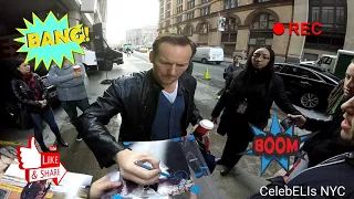 Patrick Wilson (Aquaman) With Fans in NYC