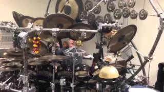 Stewart Copeland Plays Terry Bozzio's Drum Kit