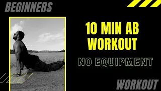 10 MIN BEGINNER AB WORKOUT // No Equipment