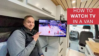 Van Life Hack | How to watch TV in your van or RV