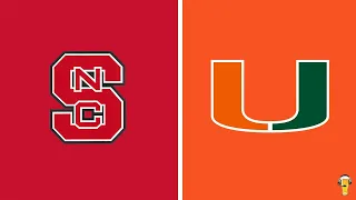 North Carolina State Wolf Pack vs Miami Hurricanes Prediction | Week 8 College Football | 10/23/21