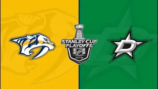 NHL Live Stream: Dallas Stars Vs Nashville Predators (Live Reactions & Play By Play) Game 1