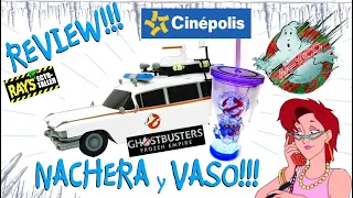 👀 un VISTAZO (REVIEW) a los promocionales de Ghostbusters Frozen empire que nos trajo CINEPOLIS!!!