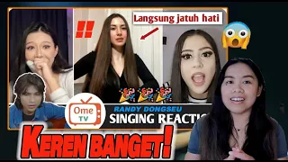 Reaksi Para Gadis Eropa Mendengar orang indonesia menyanyikan lagu bahasanya |SINGING OME | REACTION