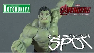 Kotobukiya Entertainment Earth Excl Avengers Age of Ultron Rampaging Hulk Statue | Video Review