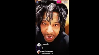 21 Savage FINALLY Reacts to Drake vs Kendrick on IG LIVE