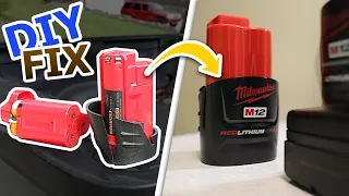 DIY Milwaukee M12 Battery Fix