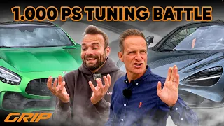 1.020 vs 1.000 PS: AMG vs. McLaren Tuning-Duell🏎️🔥| GRIP