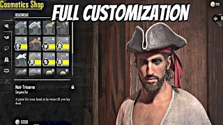 Skull & Bones - Full Character Customization: All Costumes, Tattoos & More (4K 60PFS ULTRA)