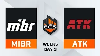 MIBR vs ATK - Map 1 - Mirage (ECS Season 8 - Week 5 - DAY3)