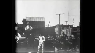 Panoramic View of Tremont Hotel, Galveston (1900)