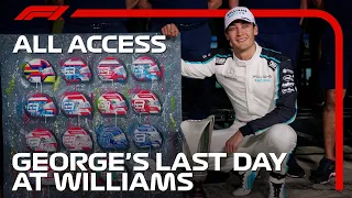 George Russell's Last Day At Williams | All Access