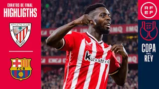 RESUMEN | Athletic Club 4-2 FC Barcelona | Cuartos de final