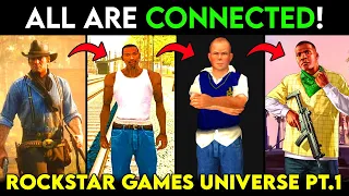 *SHOCKING TRUTH* How GTA, RDR & Bully Are All Connected? 🤯| Rockstar Games Universe Explained Part 1