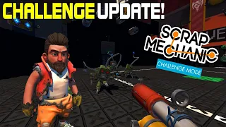 Испытание Боевая арена роботов | обновление 0.6.0 | Scrap Mechanic challenge mode