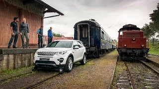 Land Rover Discovery Sport Pulls 100 Tonne Train