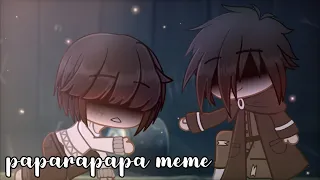 |•⚜ Paparapapa meme⚜•|⚠️Spoilers warning⚠️| 100 subscribers special|Gacha Club+Little Nightmares 2