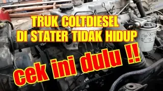 Truk coltdiesel tidak hidup, Cek penyebabnya