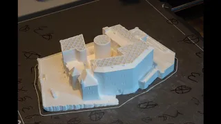 3D  print of Montrottier Castle