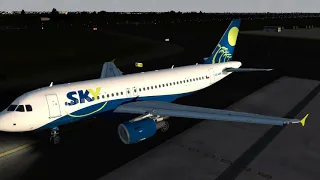 [P3D 4.5 HF2] FSLabs A319 evening departure from Ezeiza (SAEZ/EZE)