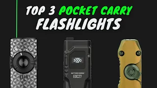 Best Pocket Carry EDC Flashlights - Nitecore EDC27 vs Olight Arkfeld vs Streamlight Wedge