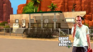 Trevor Philips' Trailer Home GTAV I No CC I The Sims 4 Stop Motion Build