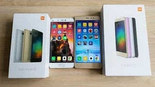 Xiaomi Mi5 vs Xiaomi Redmi Note 3 Pro - ЧТО ВЫБРАТЬ?