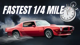 10 QUICKEST MUSCLE CARS Of The 1970s