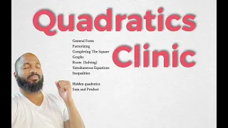 Quadratics - from zero to hero