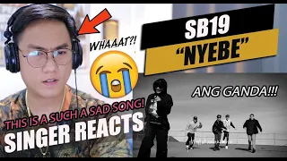 SB19 'Nyebe' Official Visualizer | SINGER REACTION