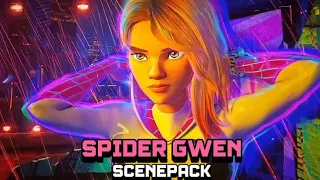 Gwen Stacy Spider-Gwen Scenepack 4k (Spiderman across the spider verse)