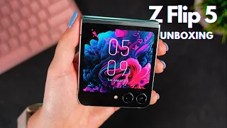 Samsung Galaxy Z Flip 5 Unveiled | Unboxing, Setup & First Impressions!