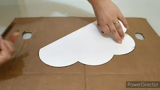 DIY LUMINÁRIA de NUVEM