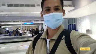 Arrival at Manila international airpory terminal number 2 Connecting flight to Legaspi City