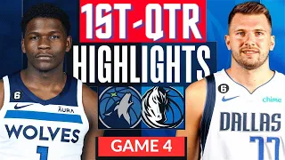 Minnesota Timberwolves vs. Dallas Mavericks - Game 4 Highlights 1st-QTR | WCF | 2024 NBA Playoffs