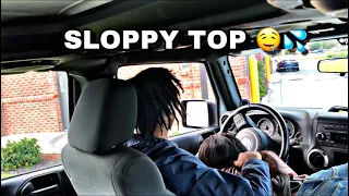 GETTING HEAD IN DRIVE THROUGH PRANK🤭💦