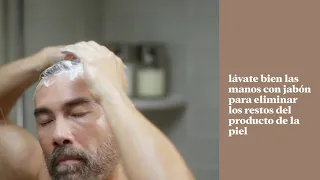 cómo se aplica Just For Men Control GX Shampoo