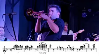 trumpet with flute range