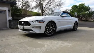 2020 Ford Mustang GT Premium Convertible - Short Take Review (4K)