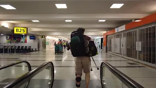 Arriving In NEW YORK CITY at JFK Airport -- Walk Tour