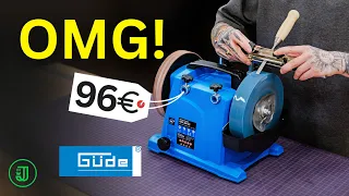 NASSSCHLEIFER von Güde für 96 EURO: Diese billige TORMEK Kopie kann wirklich... 🤯 | Jonas Winkler