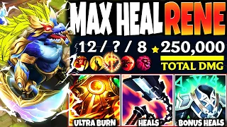 My Max Heal Renekton Build tried to go BEYOND IMMORTAL: 250.000 TOTAL DMG 🔥 LoL Top Rene Gameplay