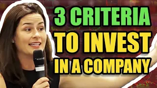 3 criteria to invest a company! | Value Investing | Lauren Templeton #shorts