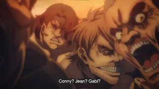 Jean, Connie and Gabi are turned into Titans | Attack on Titan Final Season THE FINAL CHAPTERS