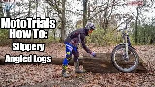 RYP TV: MotoTrials How To #2 - Slippery Angled Logs with Pat Smage