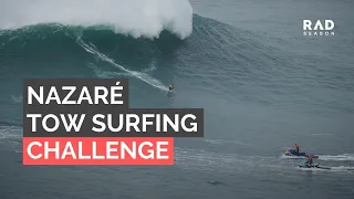 Lucas Chianca 'Chumbo' Surfing Massive Nazare, Portugal