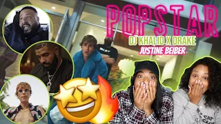 DJ Khaled ft. Drake - POPSTAR (Official Music Video - Starring Justin Bieber) REACTION/REVIEW