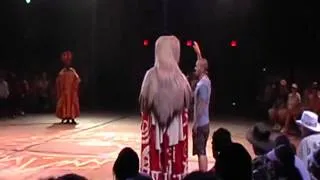 I lead the elephants at the Lion King show!!!