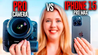 Are cameras DEAD? iPhone 15 Pro Max vs $10,000 CAMERA